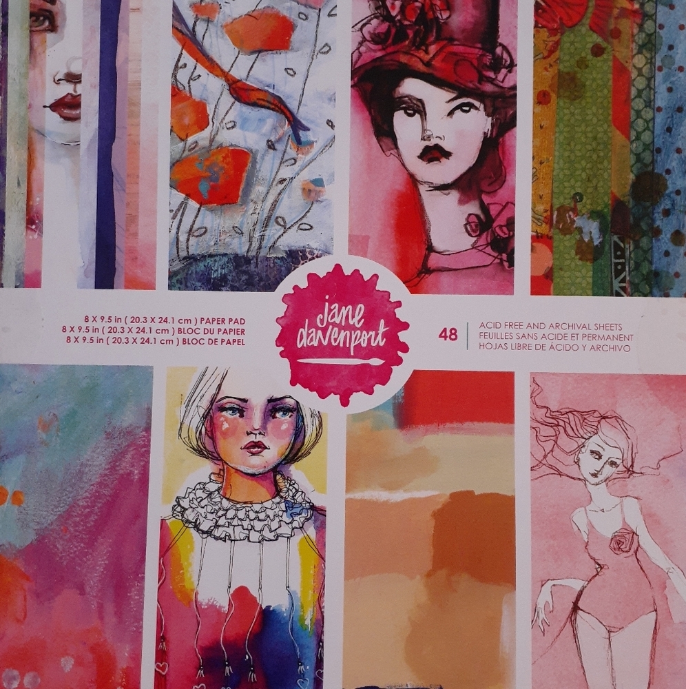 Jane Davenport 48 page paper pad.